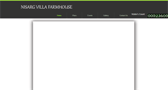 Desktop Screenshot of nisargvilla.com